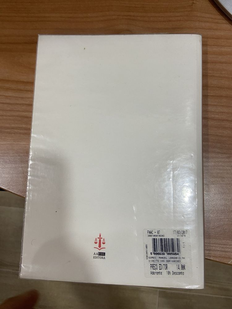 Livro Direito das obrigações