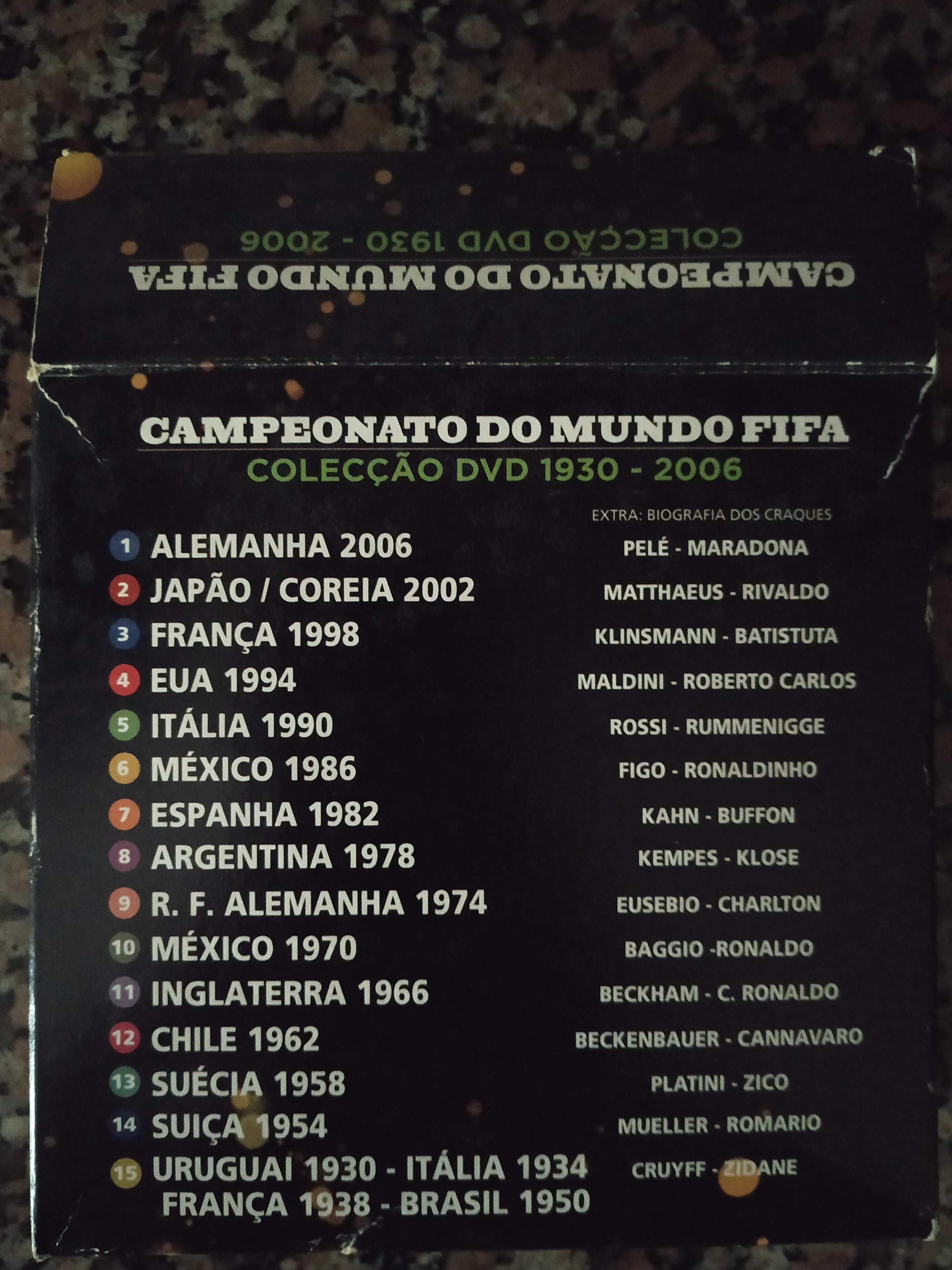 Mundiais DVD 1930/2006 Futebol
