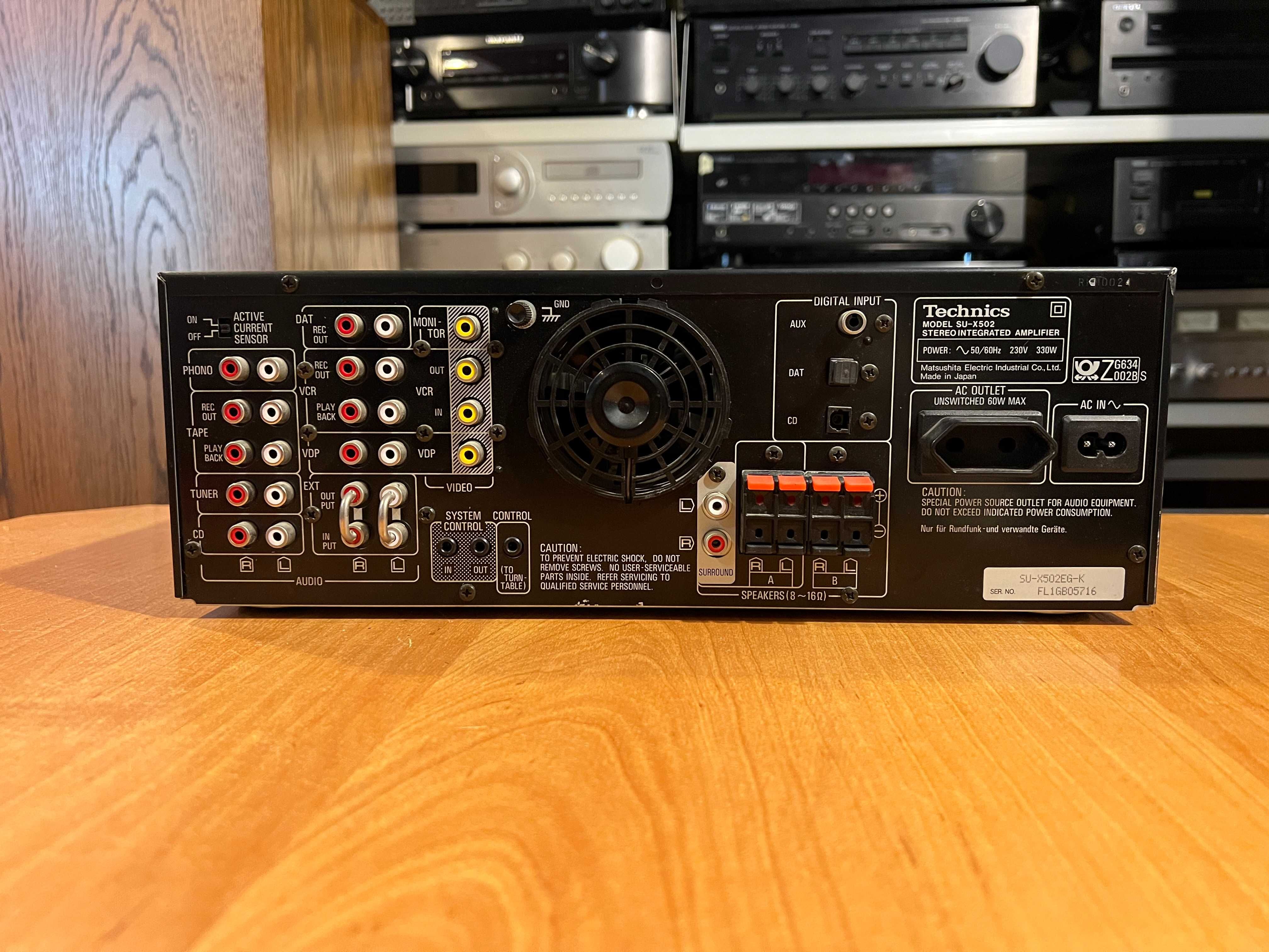 Wzmacniacz Technics SU-X502 Audio Room