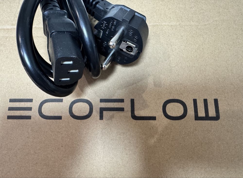 Оригінальний кабель зарядки EcoFlow з європейською вилкою