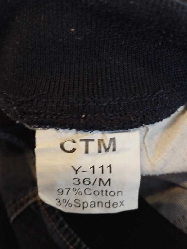Spodnie jeansowe na gumce CTM