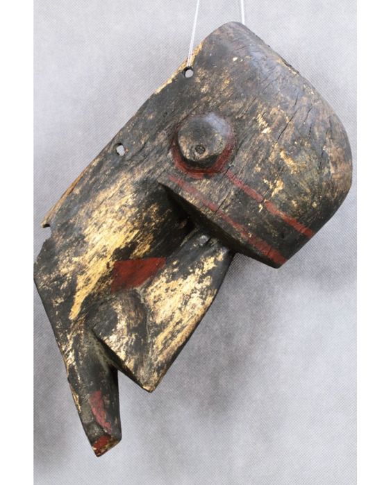 Maska. Drewno. Toma. Gwinea. Liberia. XX wiek.