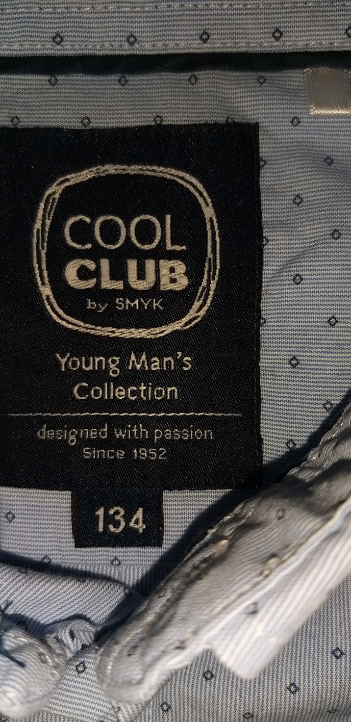 Koszula dla chłopca rozmiar 134 Cool Club