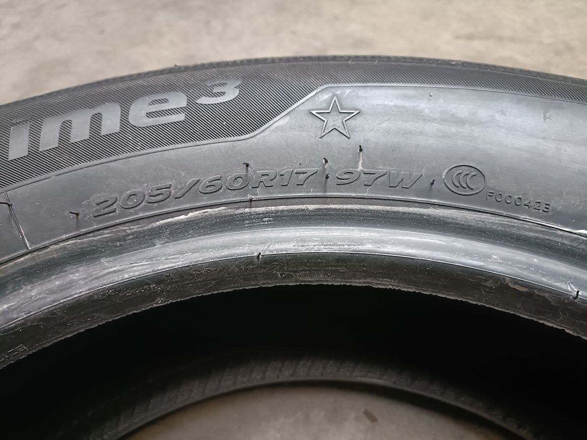 Demo 21r, Opony letnie Hankook Ventus Prime 3 * 205/60R17 97W