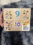 Puzzle drewniane dla dzieci cyfry