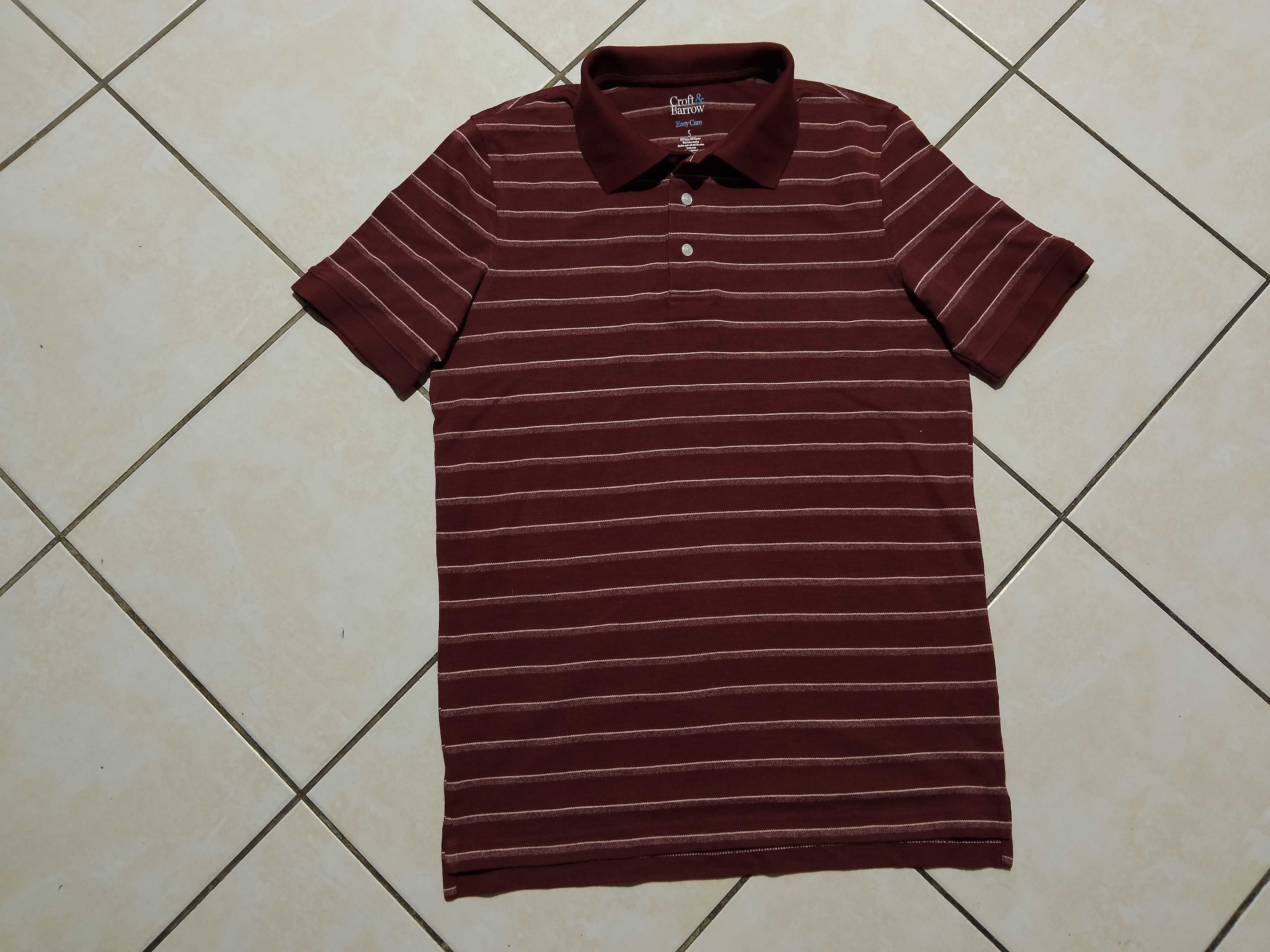 CROFT & BARROW USA - NOWA! Koszulka Polo Męska rozmiar S