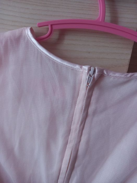 сукня плаття  на свято ніжно рожеве фатін 110 116