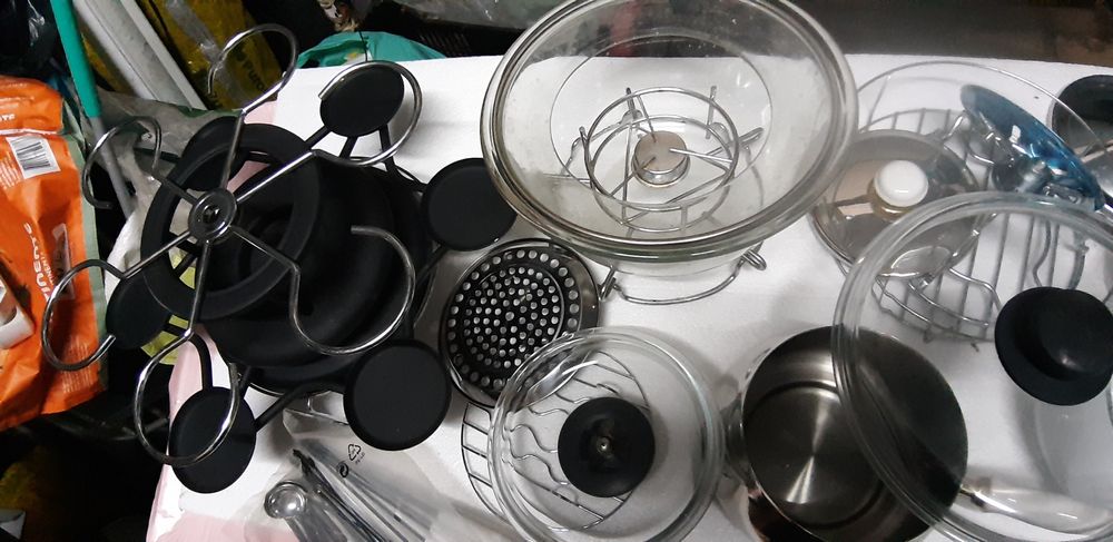 Utensílios de cozinha para campismo