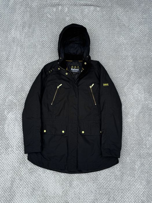Barbour International Ridge Wax Parka Jacket Waterproof жіноча куртка