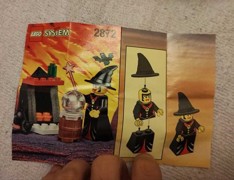 LEGO System Castle 2872 Witch's Fireplace (uszkodzony karton) vintage