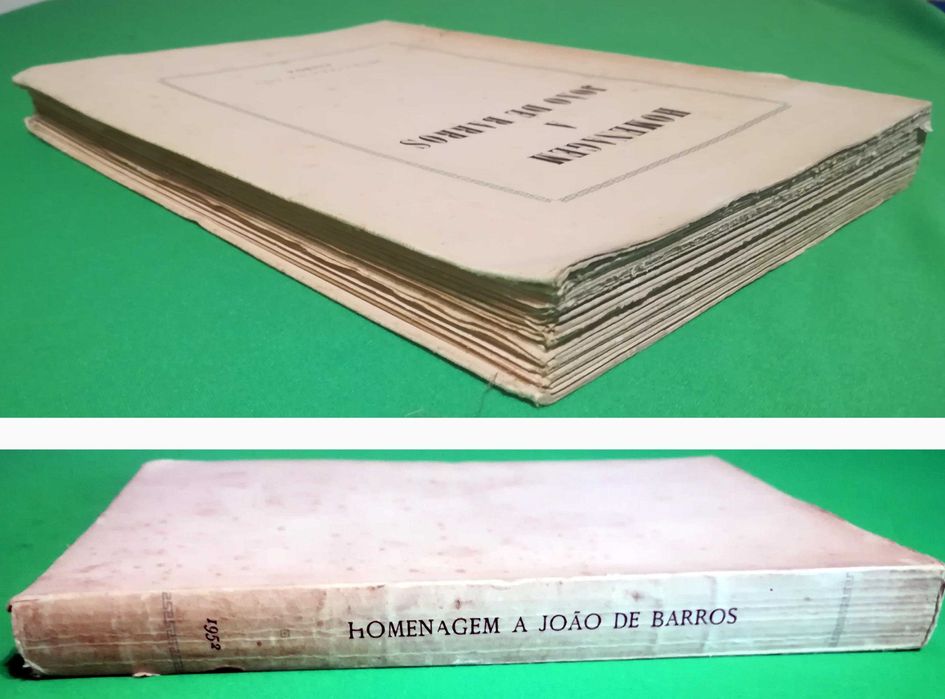 Homenagem a João de Barros, 1ª edição (1952), raro