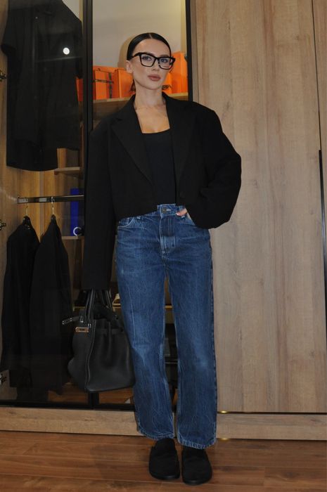 Premium джинси прямі щільні під COS під ZARA