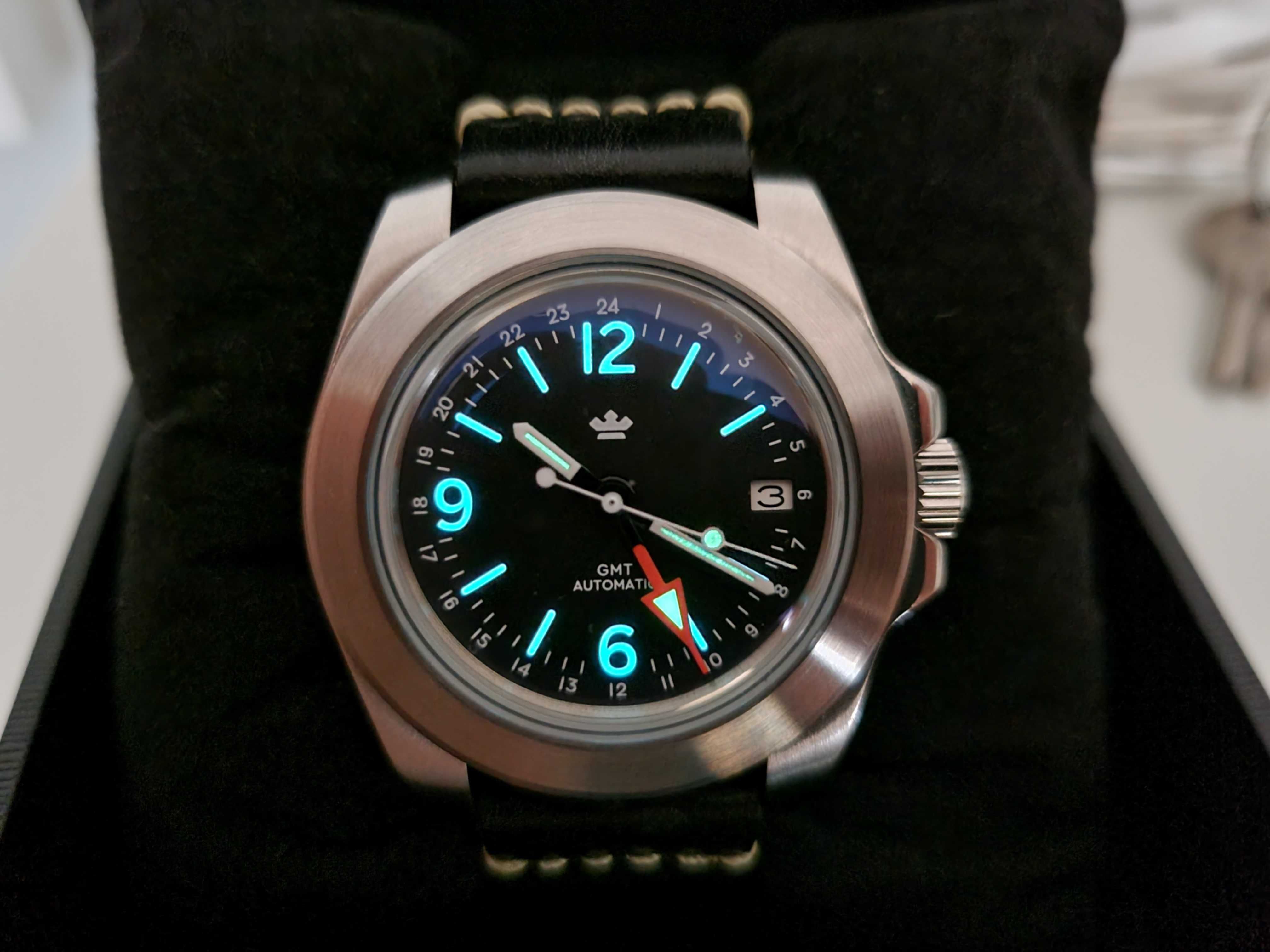 Seiko MOD GMT Field Watch NH34a