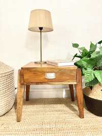 2 mesa, cabeceira, apoio, acacia, madeira, comoda, area, rustica