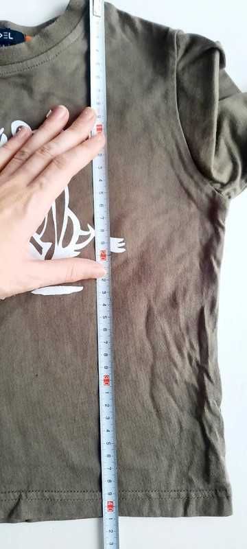 Bluzka T-shirt z długim rękawem bluza ODEL 3-4lat 98-104 cm małpki#748
