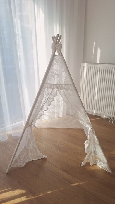 Tipi koronkowe boho dla dziecka