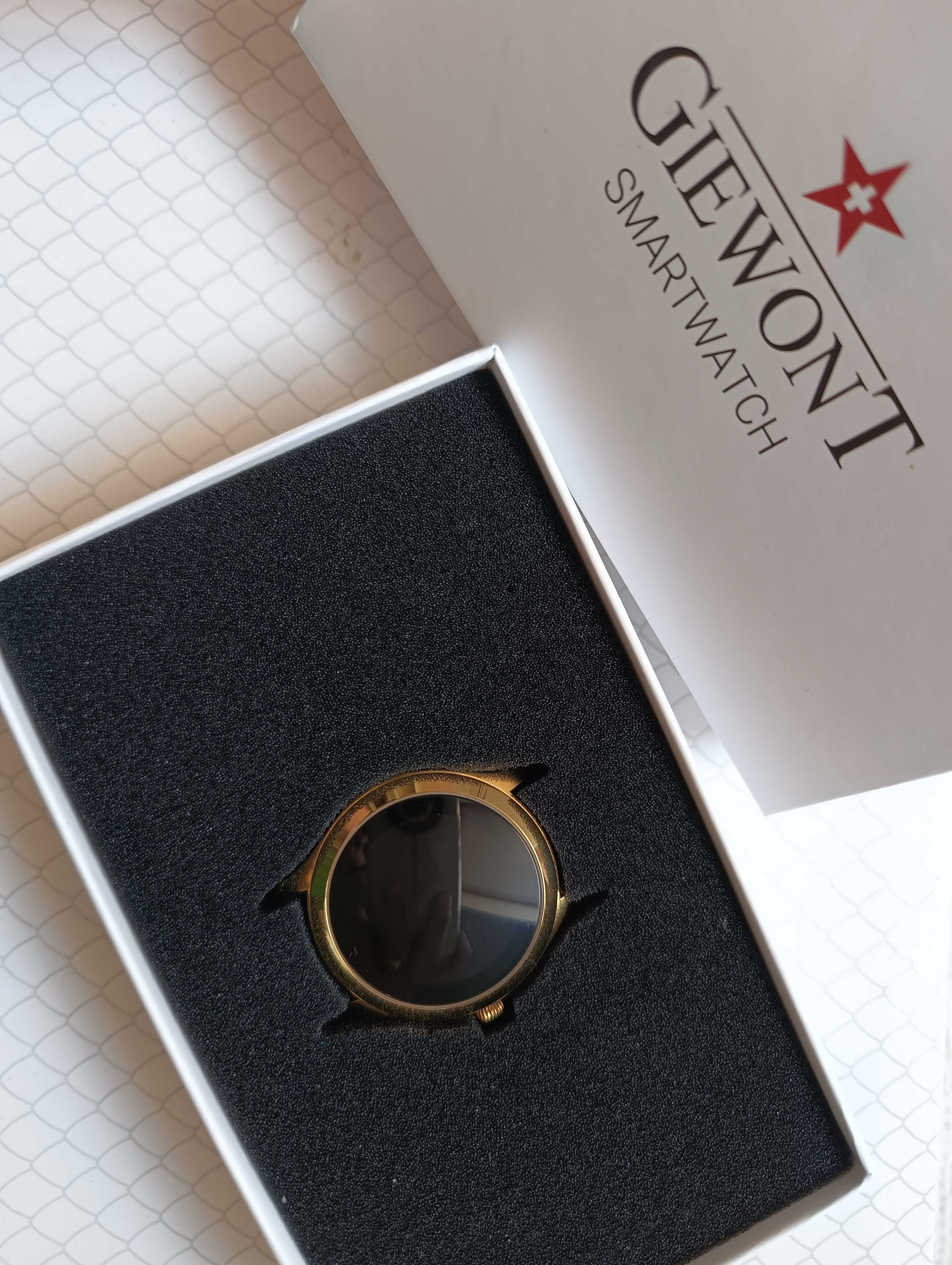 Smartwatch Giewont GW300 Gold/Black (jak NOWY, założony kilka razy)