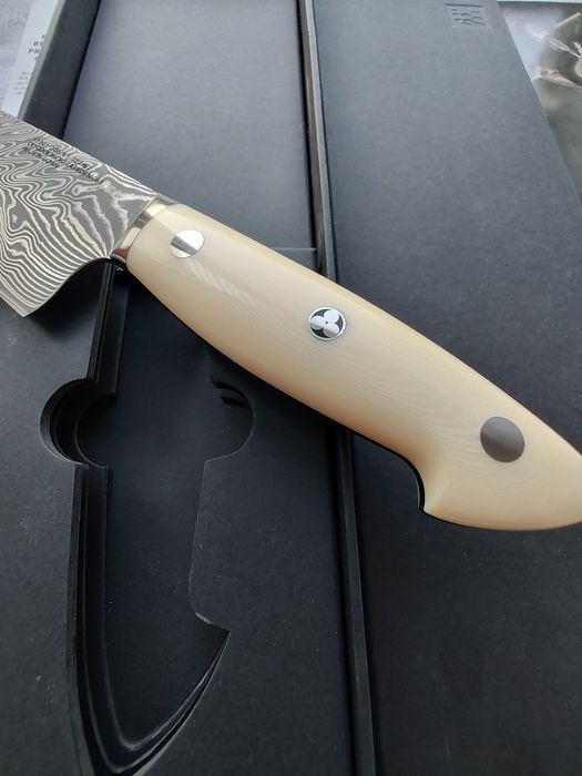 Японский Шеф нож 20 см Zwilling Miyabi Kramer дамаск 101 слой