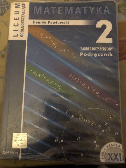 Matematyka 2 poziom rozszerzony Pawłowski