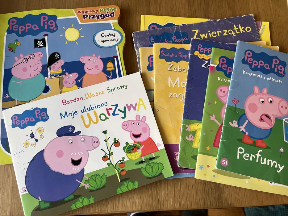 Plecak ze świnką Peppą plus maskotki