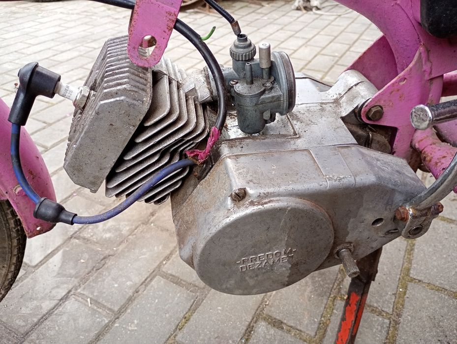 Silnik 019 trzybiegowy Romet ogar 50t 1 komar