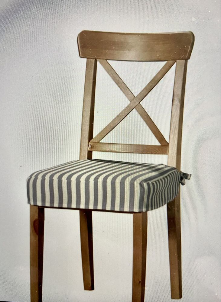 Siedzisko na krzesło ingolf paski Ikea 6 sztuk dostępne