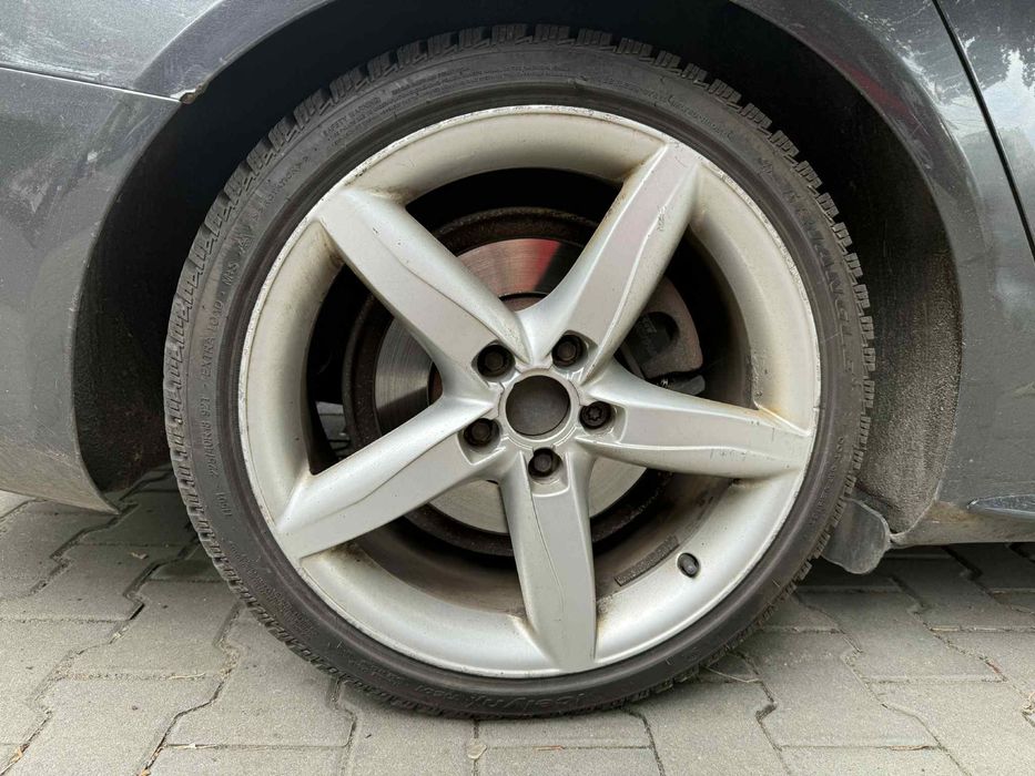 Alufelgi Audi S-Line 18 5x112 Opony Zimowe 225/40R18 Stan Bardzo Dobry