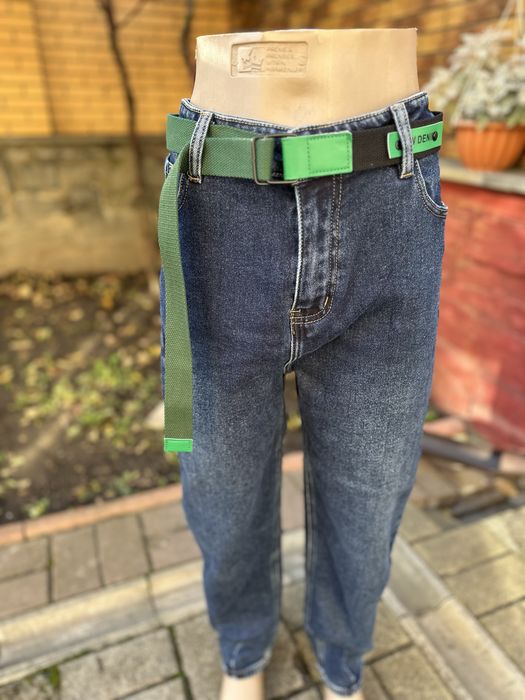 Темно-сині баггі на флісі 33 р