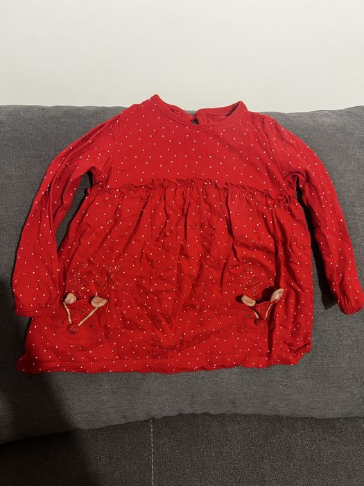 Лот речей для дівчинки 9-12 міс халат сукня плаття жилет-туніка