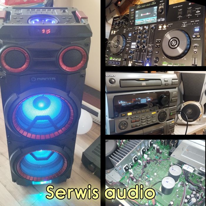Serwis elektroniki naprawa audio sterowników płytek urządzeń PCB płyt