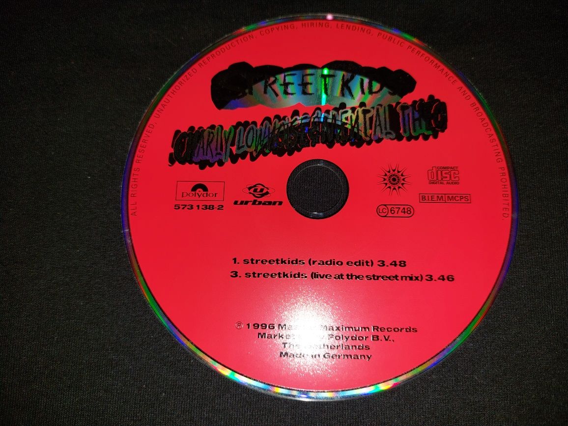 Charly Lownoise & Mental Theo Streetkids CD 1996