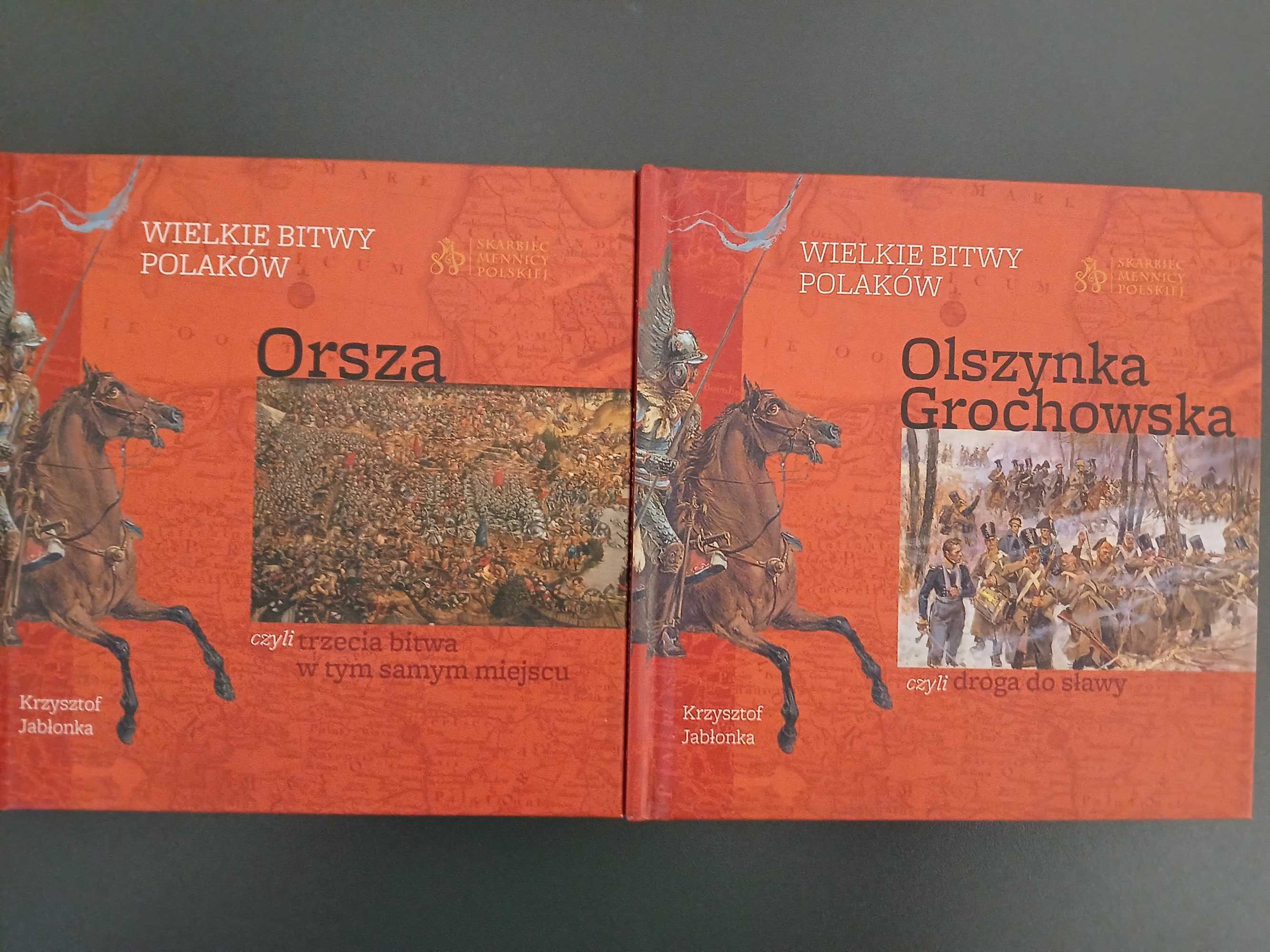 8 książeczek do monet Wielkie Bitwy Polaków