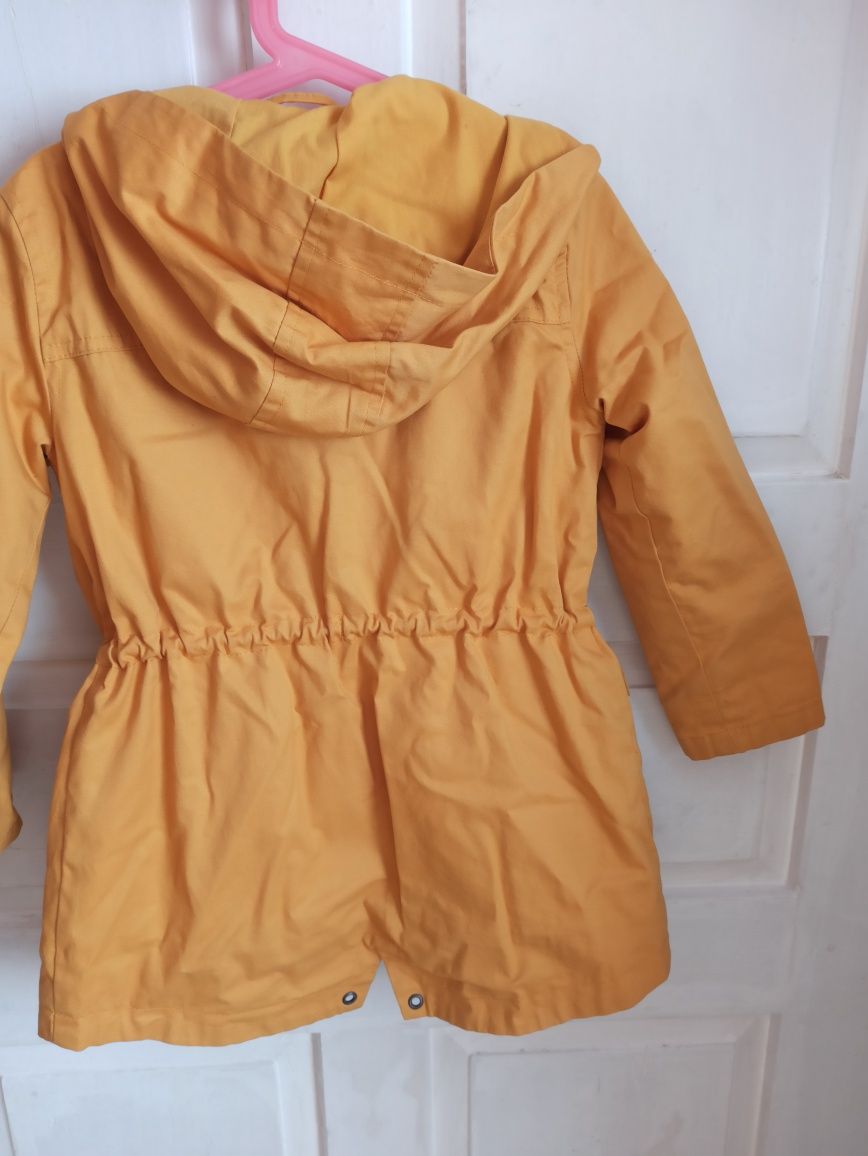Parka kurteczka wiosenna musztardowa reserved rozm 116