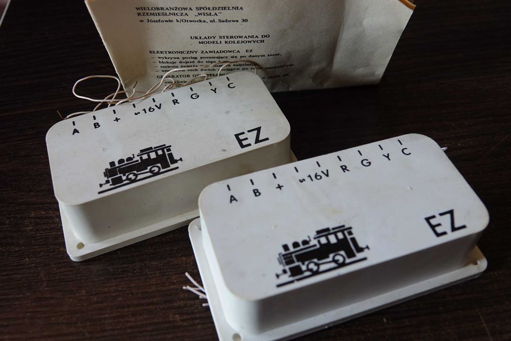 Kolejka PIKO układ sterowania do kolejek