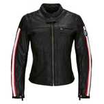 Kurtka motocyklowa BMW Motorrad Schwabing, czarna/czerwon damska S,M L