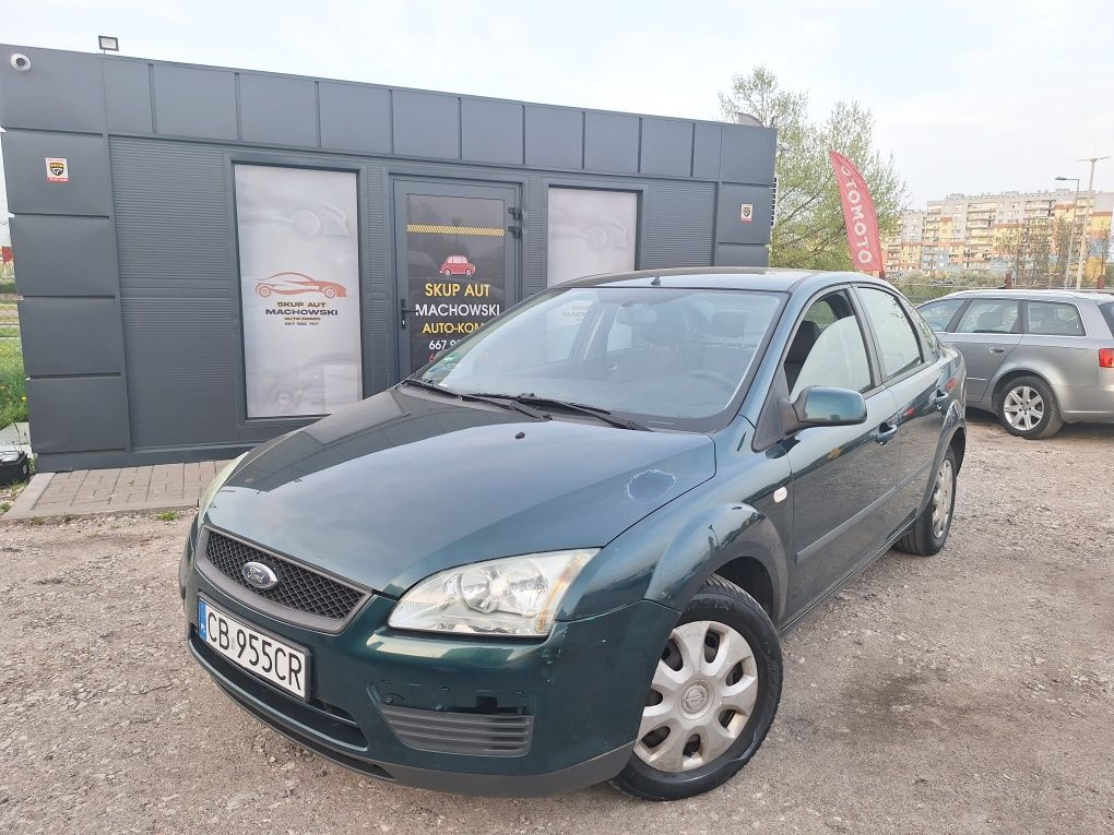 Ford focus mk2 1.6 benzyna sedan klimatyzacja!