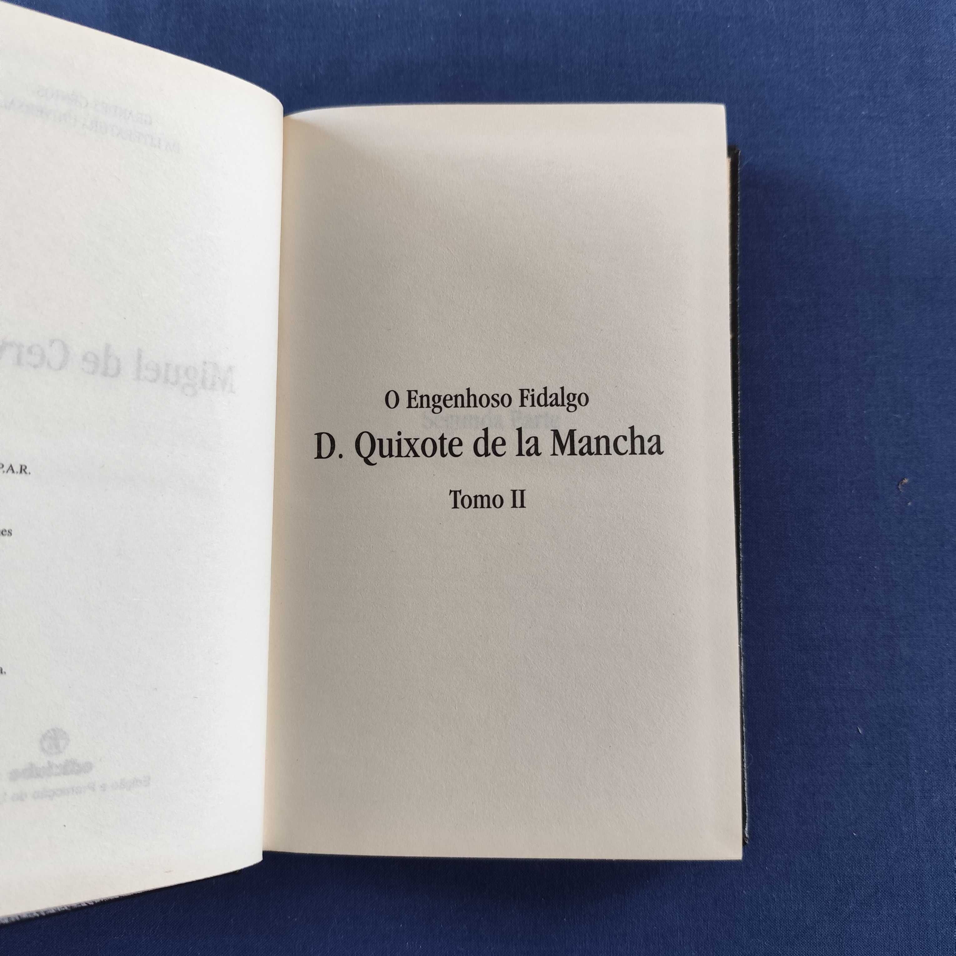 Miguel Cervantes - D. Quixote de La Mancha (2 volumes)