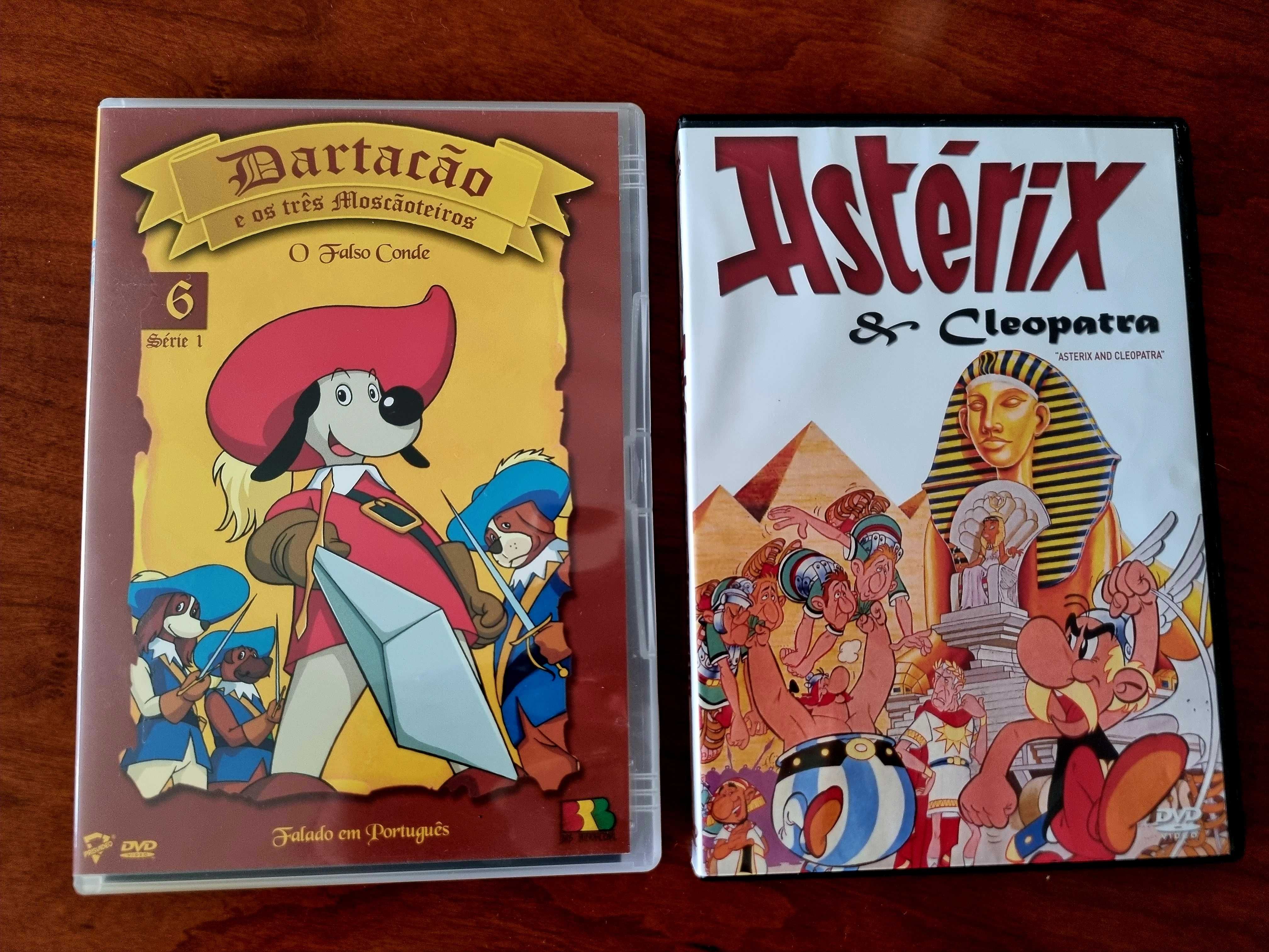 Dartacão e Astérix e Cleopatra DVD Prisvídeo / Lusomundo