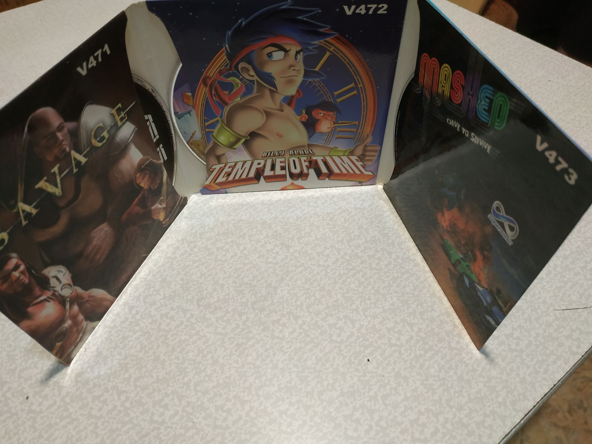 Asus gamepack Savage Billy Blade Temple of the time Mashed