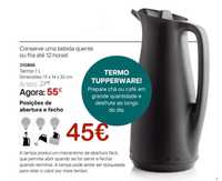 Jarro termico tupperware