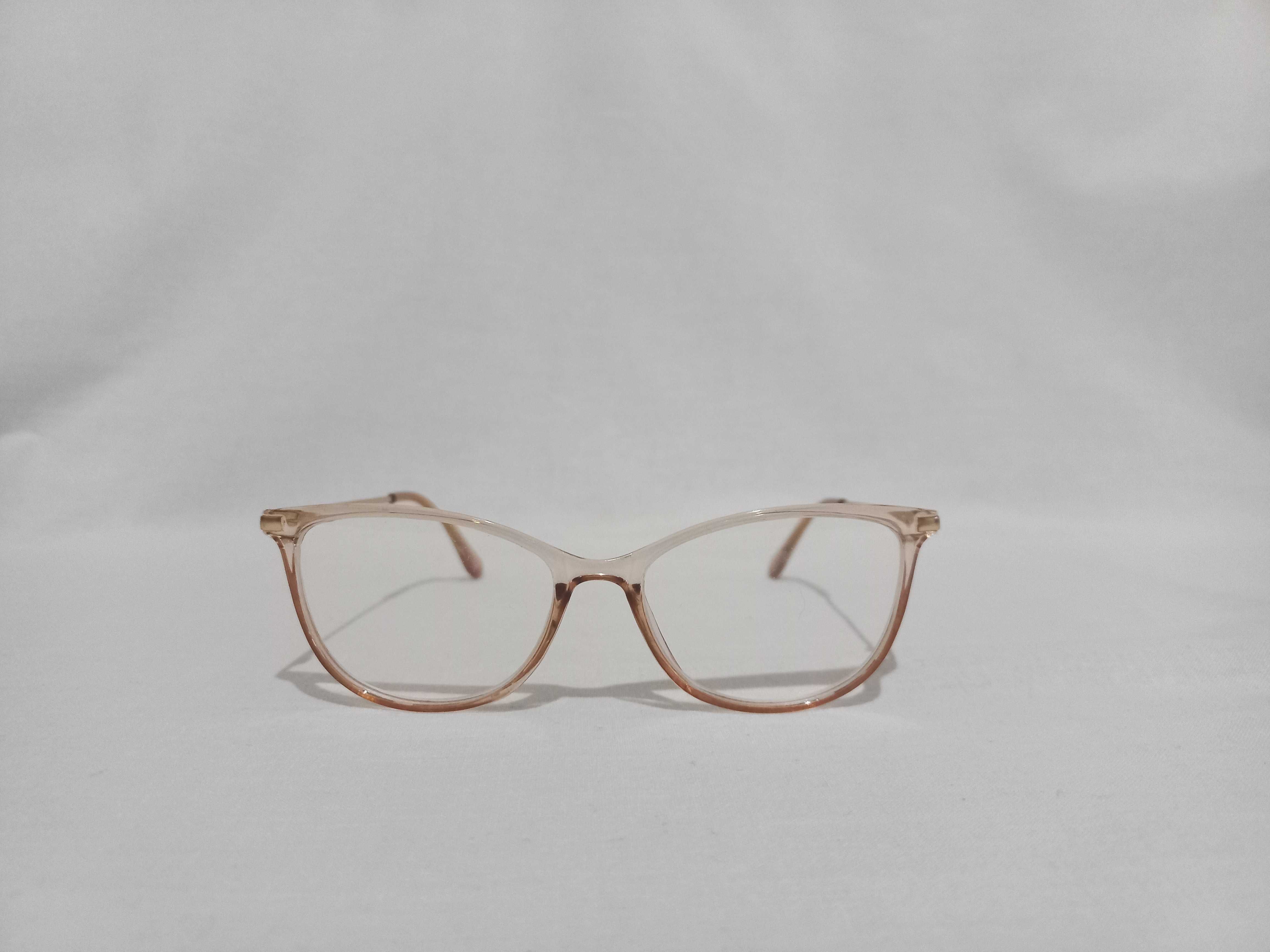 Okulary do czytania +1,0 Brilo transparentne NOWE
