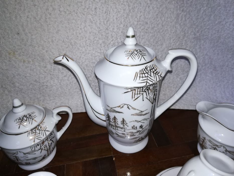 Serviço de chá /café em porcelana Oriental (Chinês) - vintage