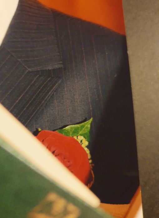 Garnitur męski brązowy w paseczki rozmiar 52