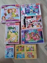 Puzzle Minnie Disney 7 sztuk