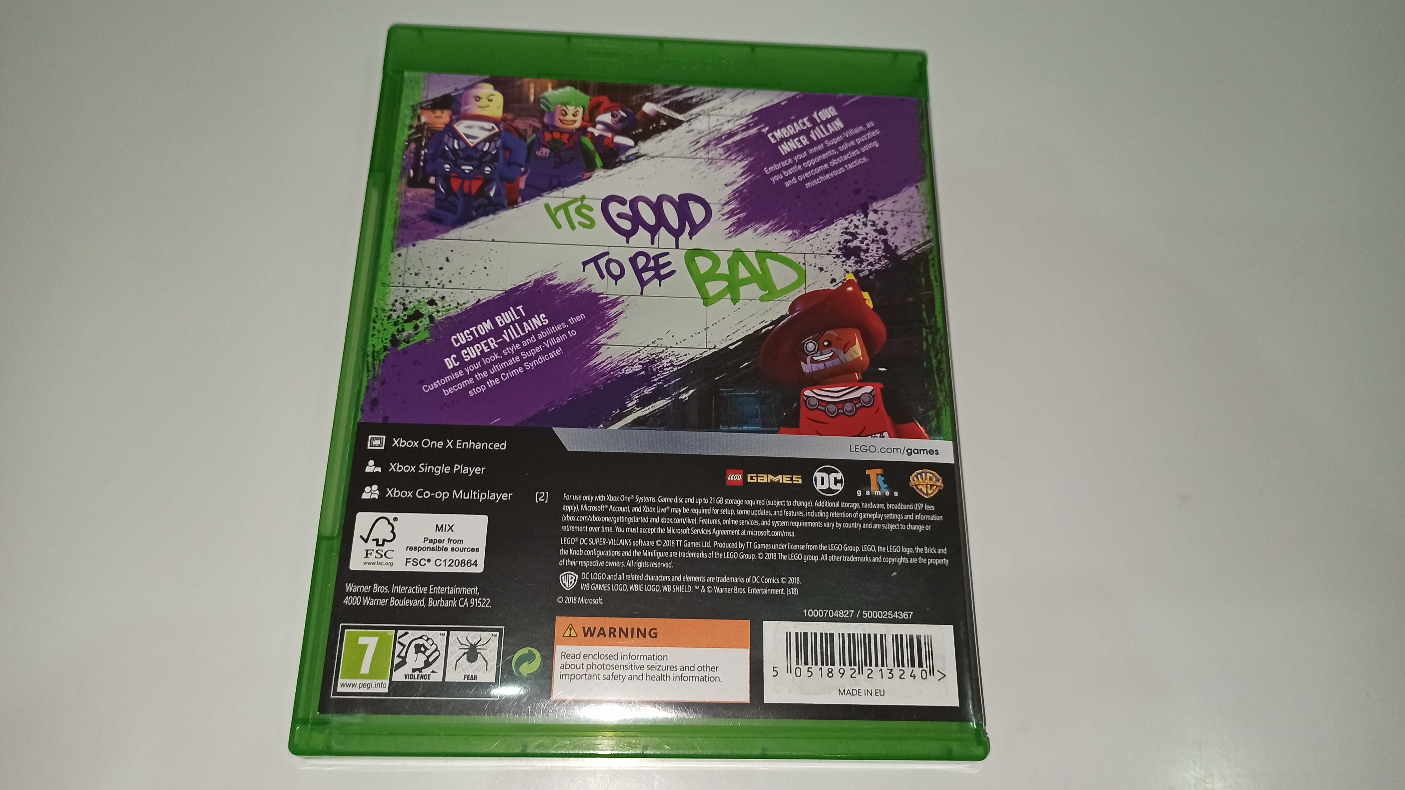 xbox one LEGO DC SUPER ZŁOCZYŃCY PL po polsku 1-2 graczy