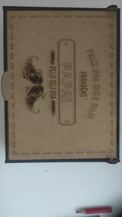 Caixa de presente dia dos pais