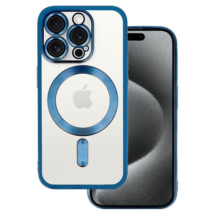 Metallic Magsafe Case Do Iphone 11 Niebieski