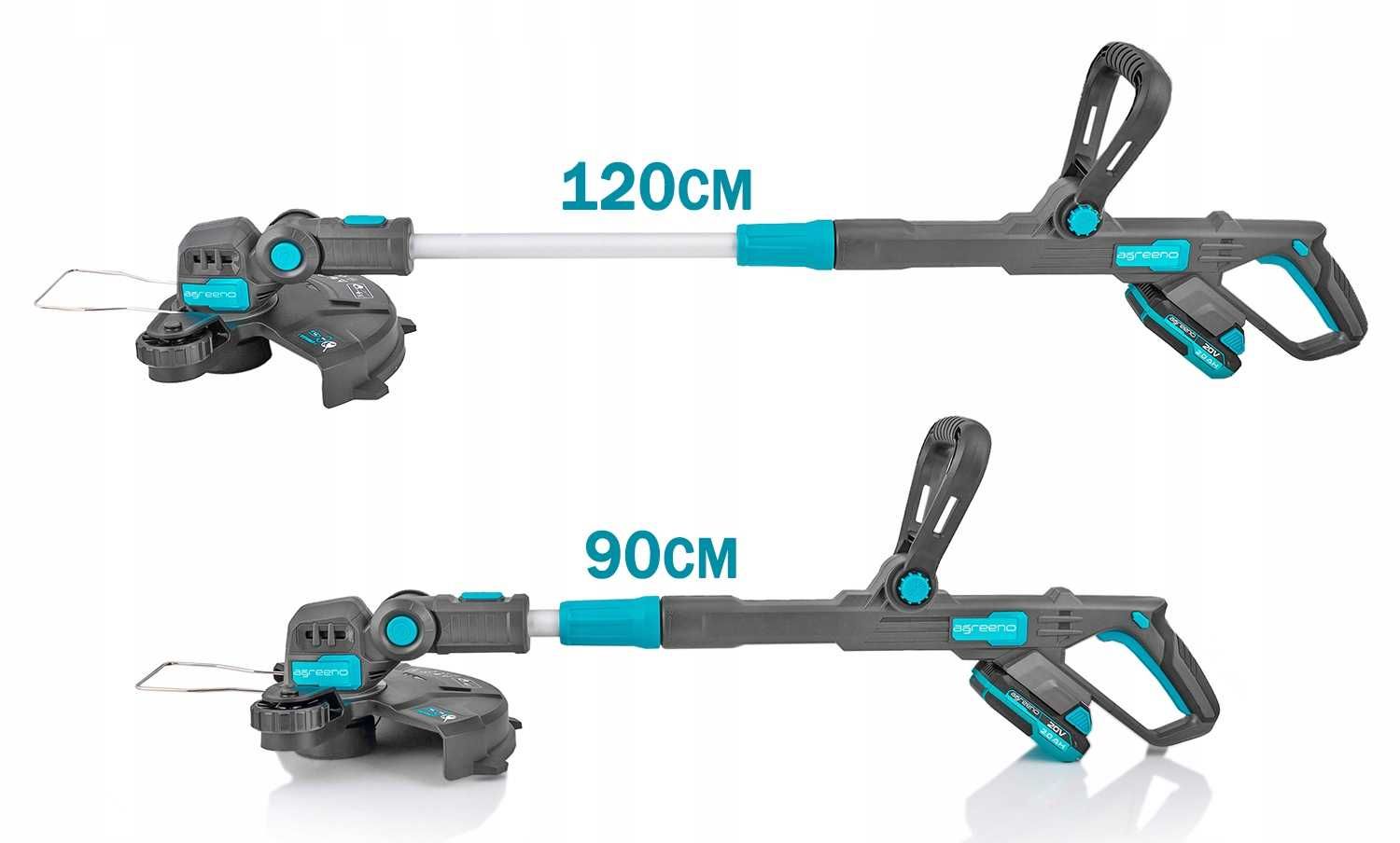 Podkaszarka Akumulatorowa 30cm Kosa Elektryczna Wykaszarka do Trawy