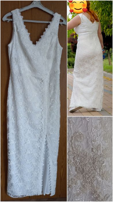 Свадебное платье весільна сукня 46-48 рр