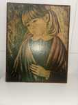 Quadro menina da lagrima